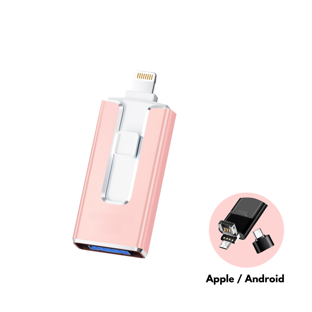 MemoryMate™ | De 4-in-1 oplossing voor het overbrengen van uw foto's en video's naar meerdere apparaten!