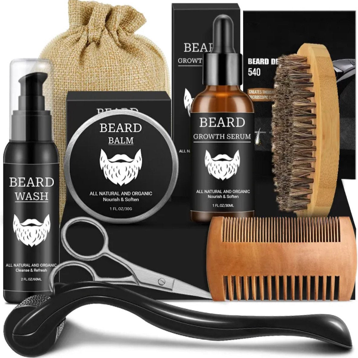 BeardMaster™ I  Jouw volle, krachtige baard begint met één simpele stap