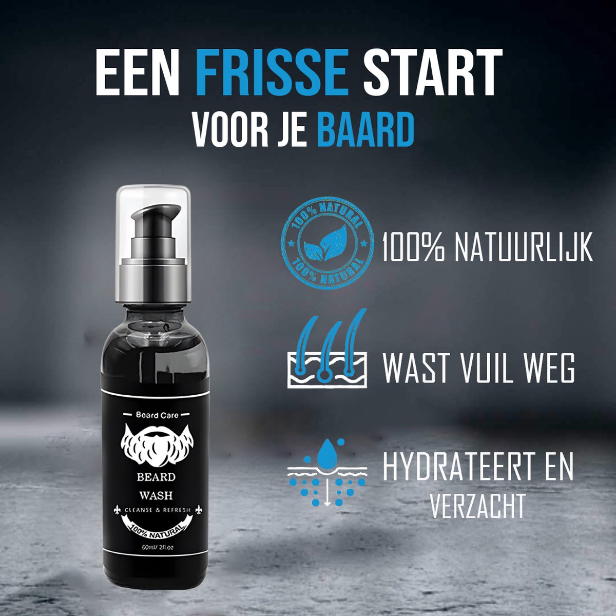BeardMaster™ I  Jouw volle, krachtige baard begint met één simpele stap