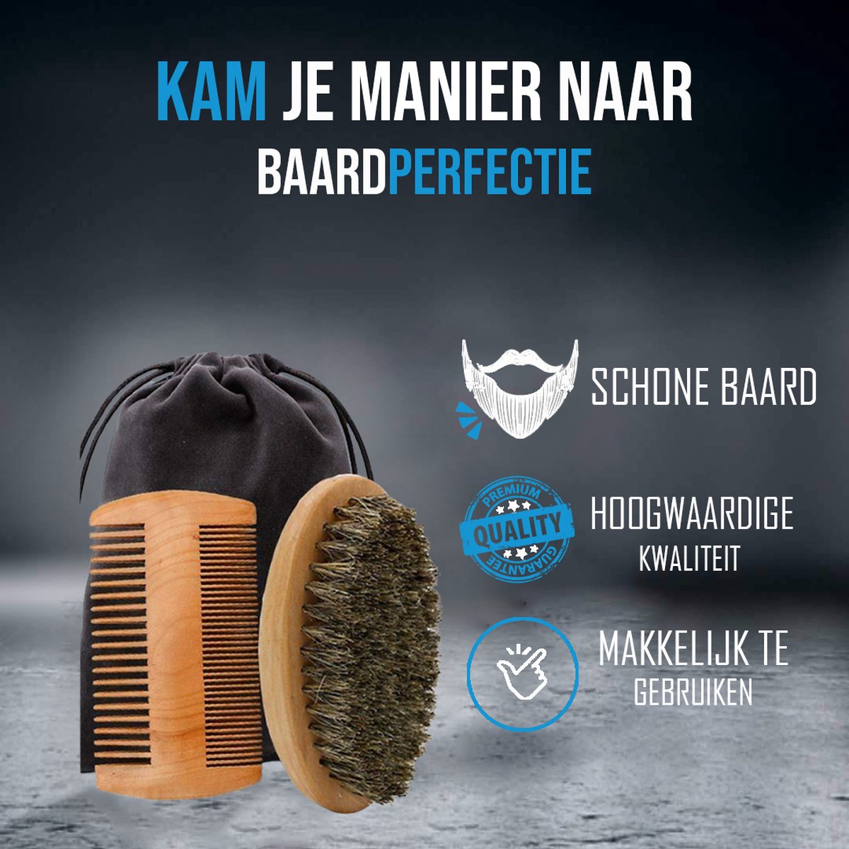 BeardMaster™ I  Jouw volle, krachtige baard begint met één simpele stap