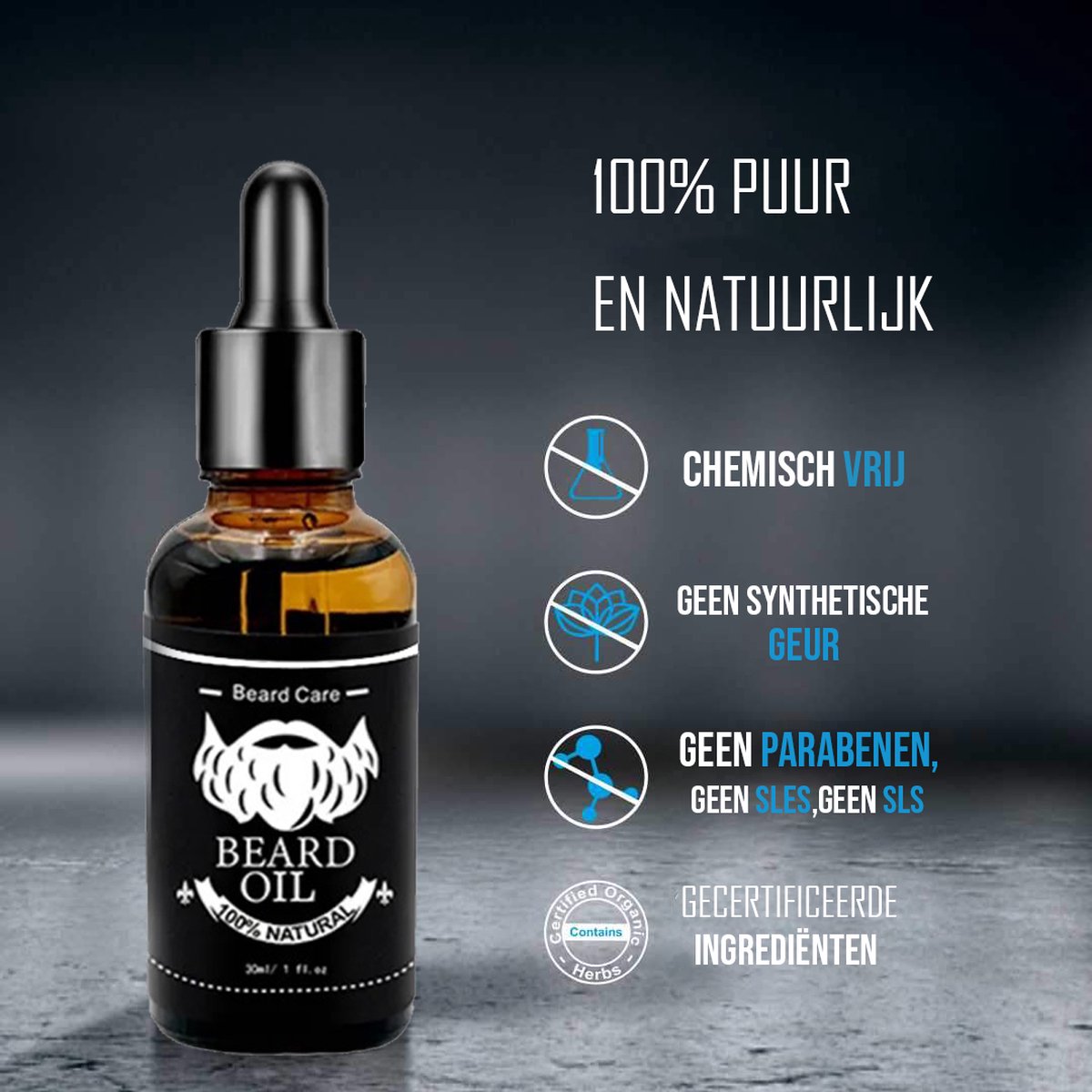 BeardMaster™ I  Jouw volle, krachtige baard begint met één simpele stap