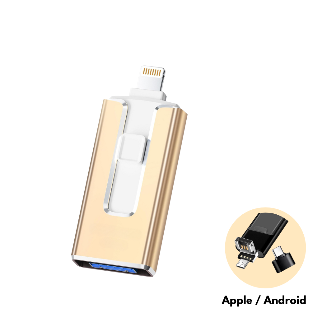 MemoryMate™ | De 4-in-1 oplossing voor het overbrengen van uw foto's en video's naar meerdere apparaten!