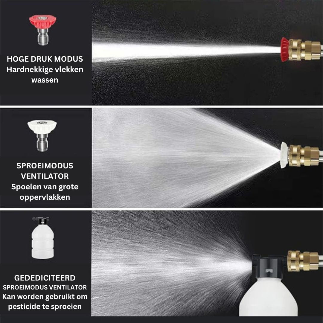 HydroForce™ | Zeg vaarwel tegen hardnekkig vuil!