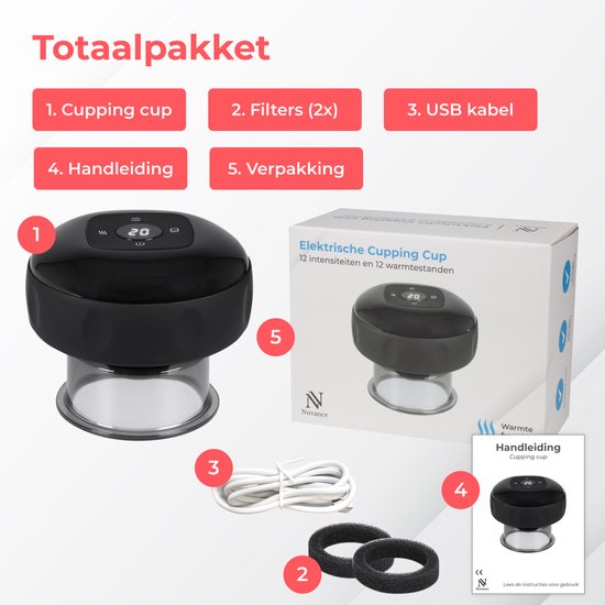 ThermaCup™ | 3-in-1 Professionele cuppingtool