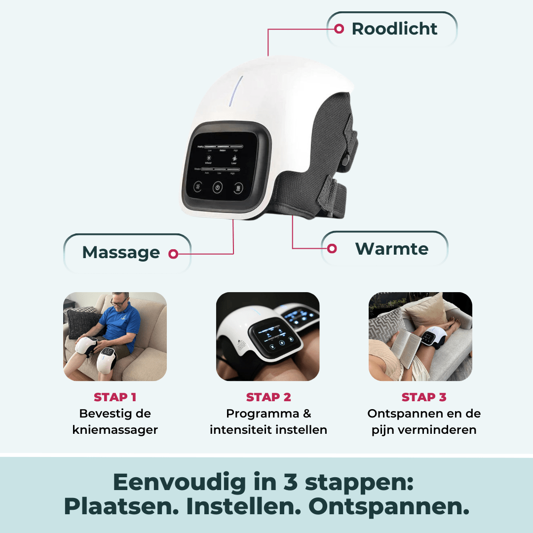 KneeRelief Pro™ | Directe verlichting bij kniepijn