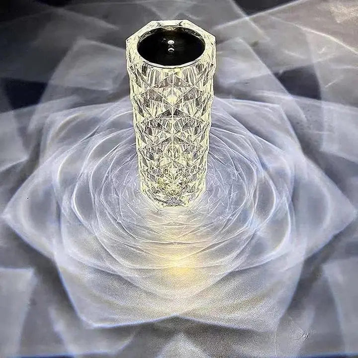 RoseGlow™ I Sprankelende Kristallen Touch Lamp