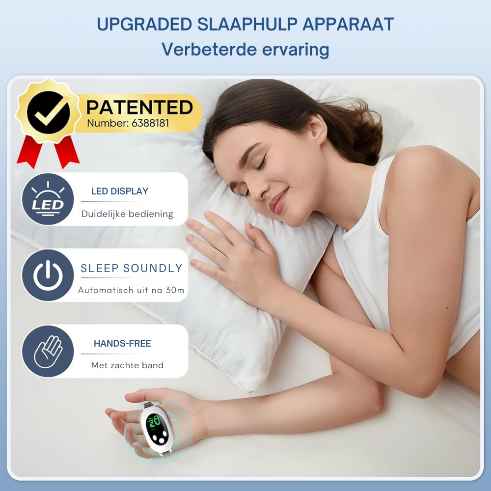 SleepEase™ | De oplossing voor een goede nachtrust!