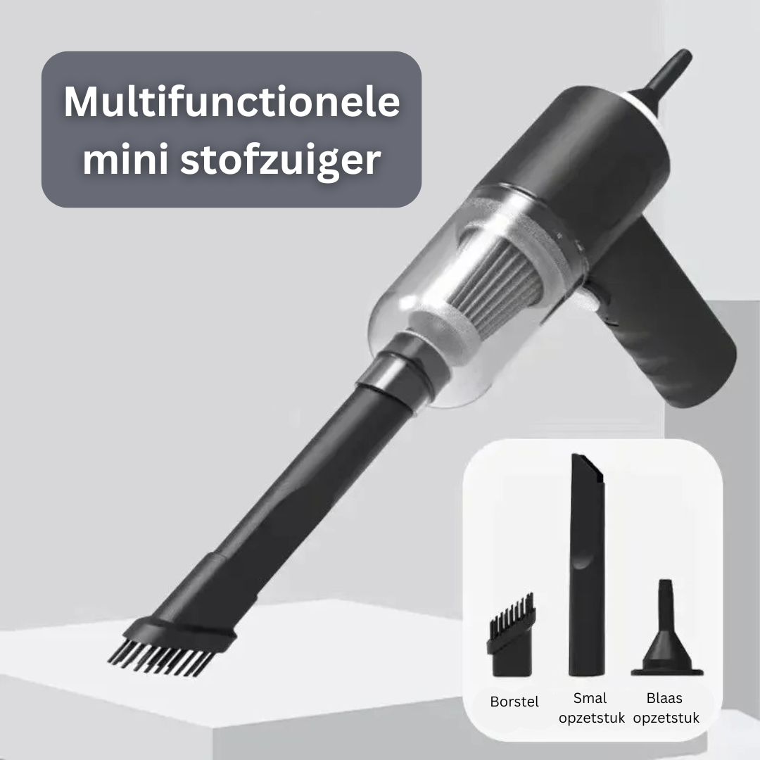 TurboClean™ | Multifunctionele mini stofzuiger