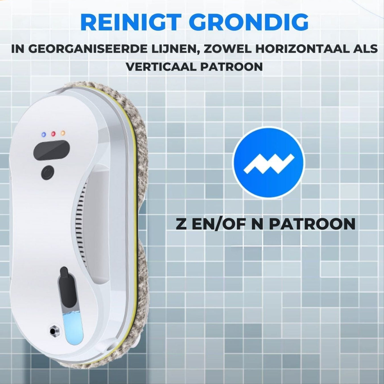 GlassGlide™ |  De slimme ramenrobot voor sprankelend schone ramen