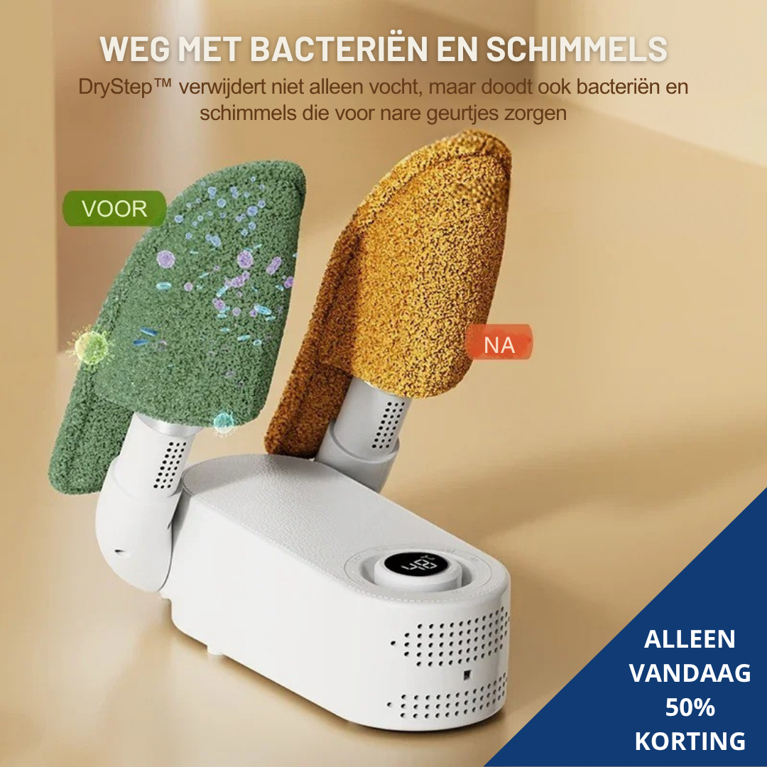 DryStep™ | Zeg vaarwel tegen natte en stinkende schoenen