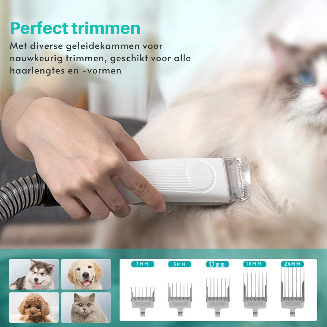 FurVac™ | Zeg vaarwel tegen dierenhaar en dure trimsalons