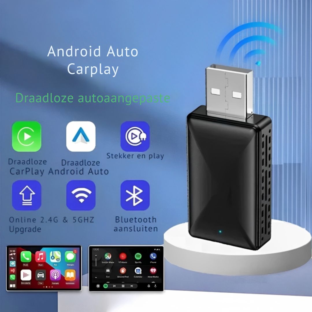 DriveWave™ | Draadloze CarPlay!