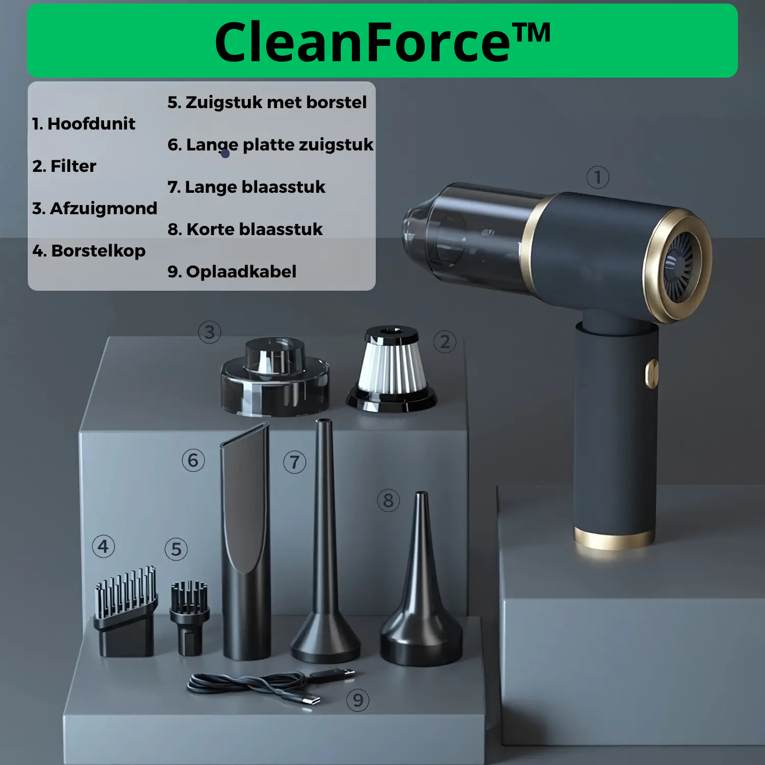 CleanForce™ I Ongeëvenaarde reinigingskracht