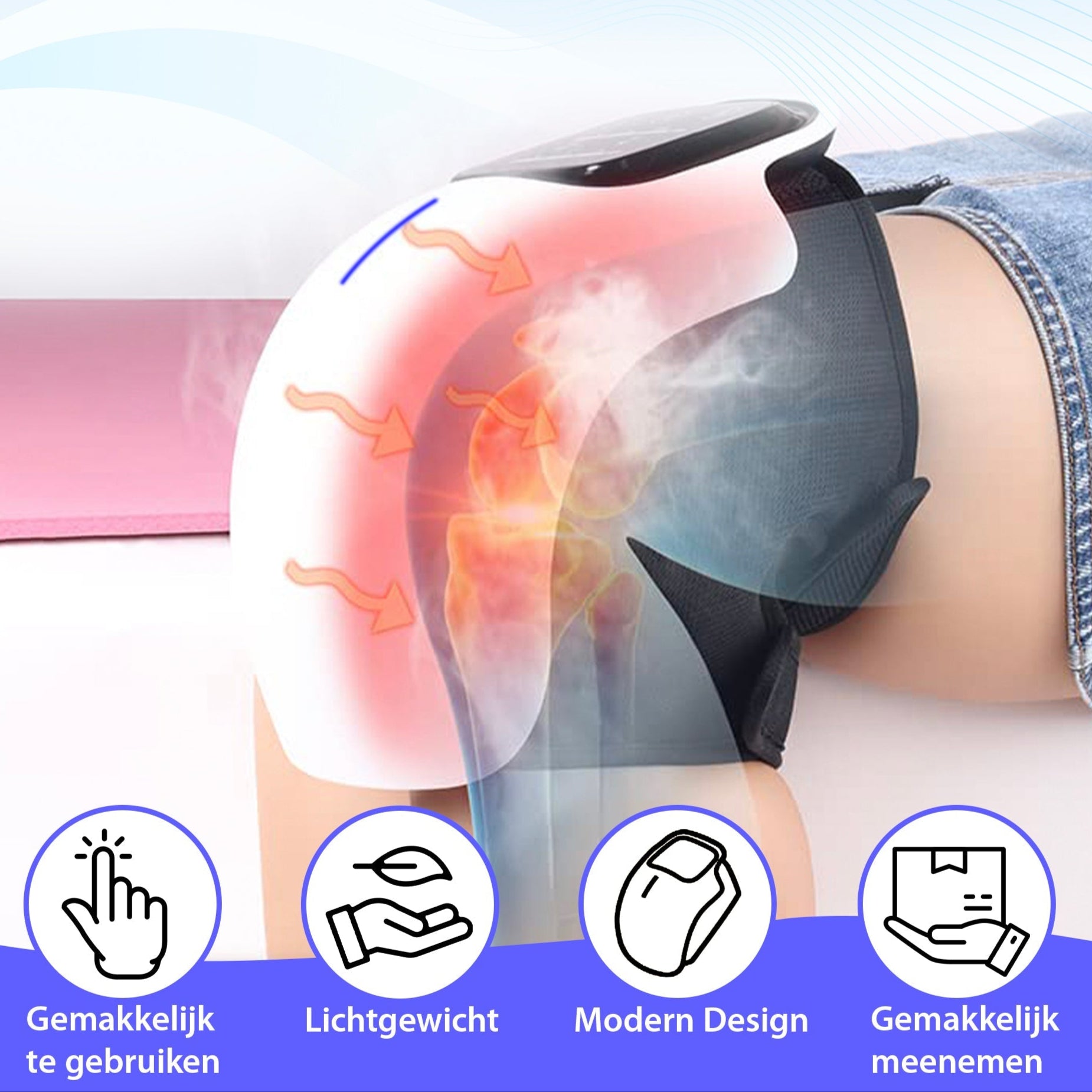 KneeRelief Pro™ | Directe verlichting bij kniepijn