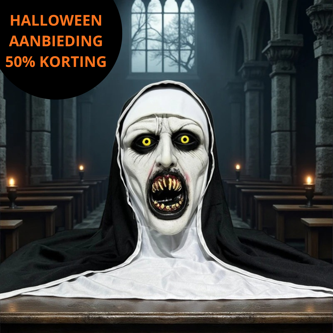 NightmareNun™ | Het engste Halloween masker