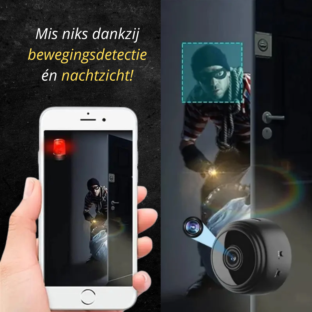 SafeView™ | Slimme mini camera die overal met je meekijkt