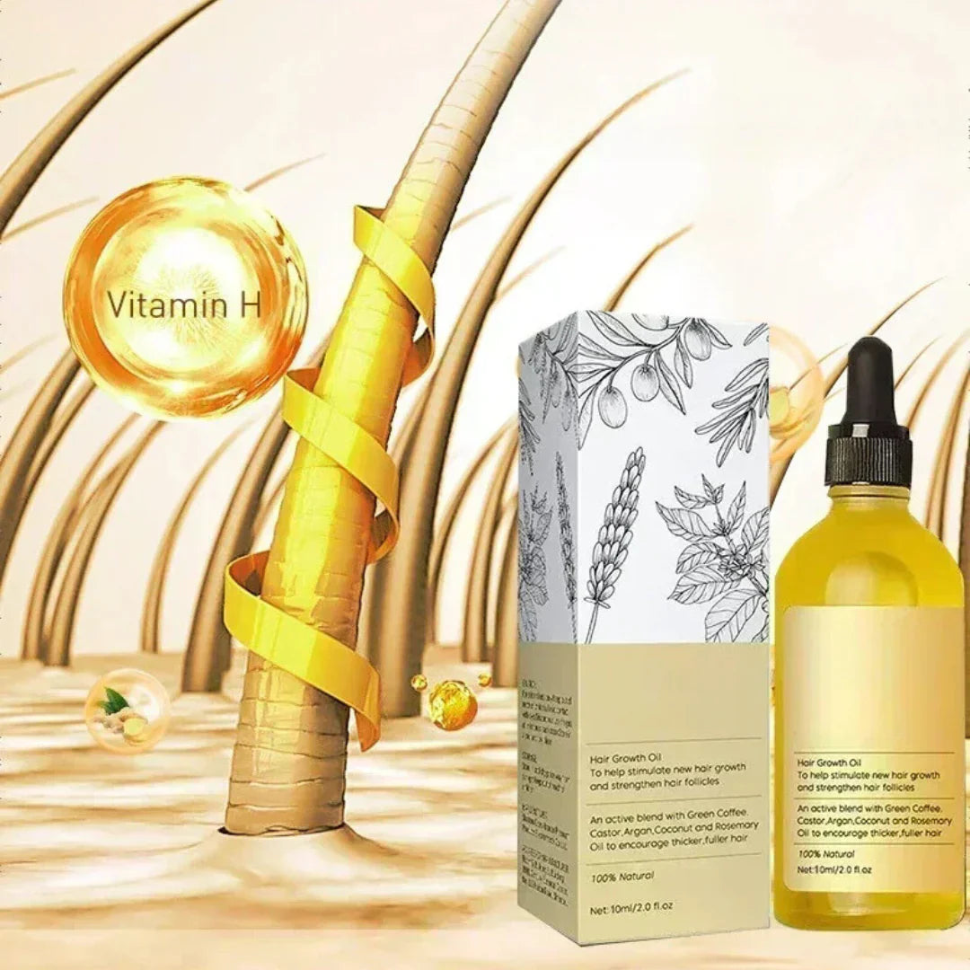 GrowLuxe™ I Haarolie voor gezond en sterk haar!