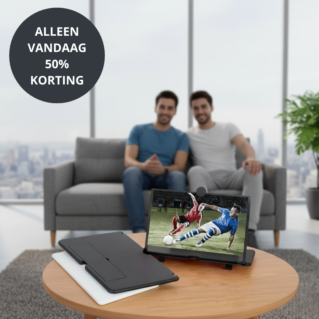 VisionMax™ | Groot en haarscherp beeld voor je smartphone