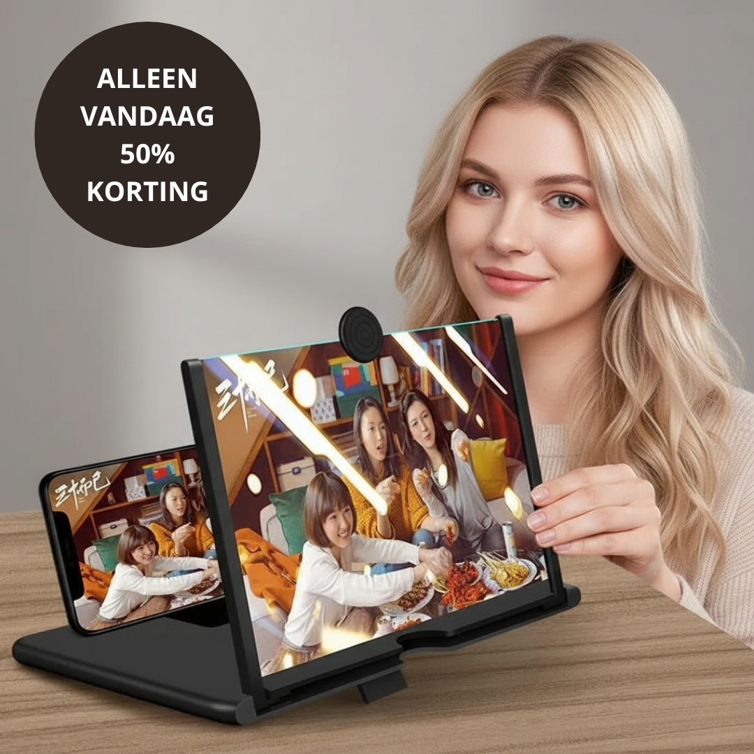 VisionMax™ | Groot en haarscherp beeld voor je smartphone