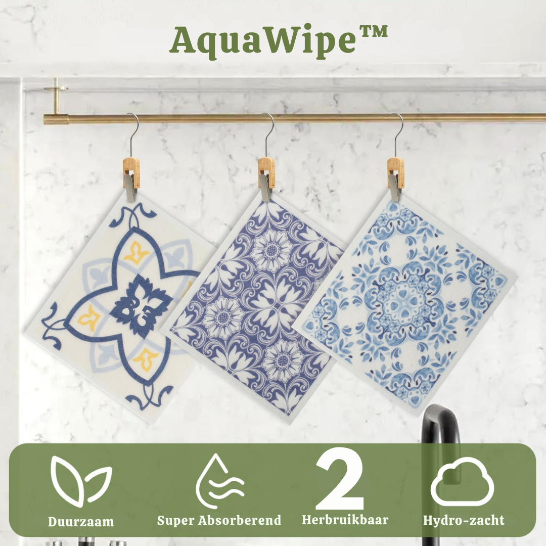 AquaWipe™ | Het wonderdoekje dat alles schoonmaakt