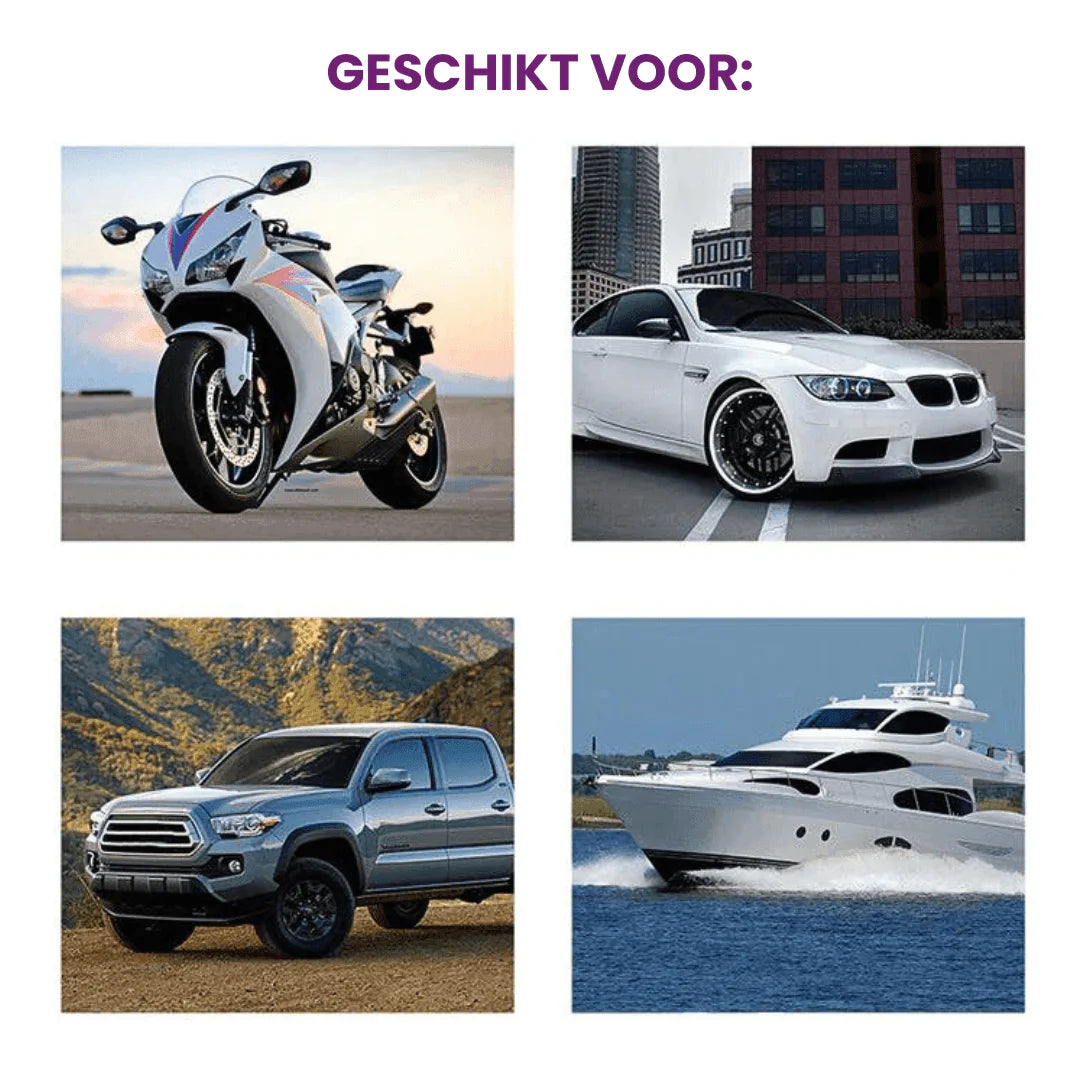 SteelShine™ | De ultieme 3-in-1 autospray