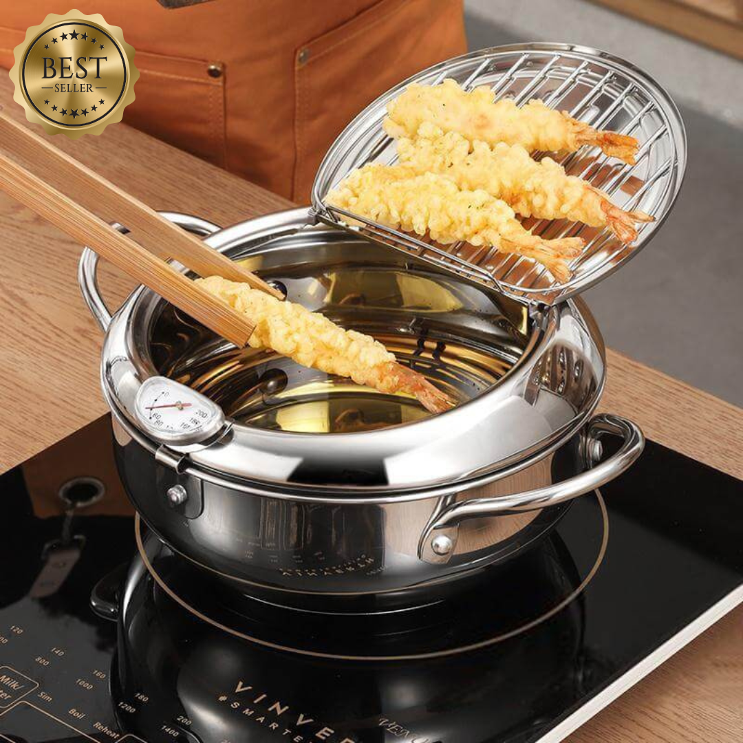 DeepFry Pro™ | Frituren zonder spetters en rommel!