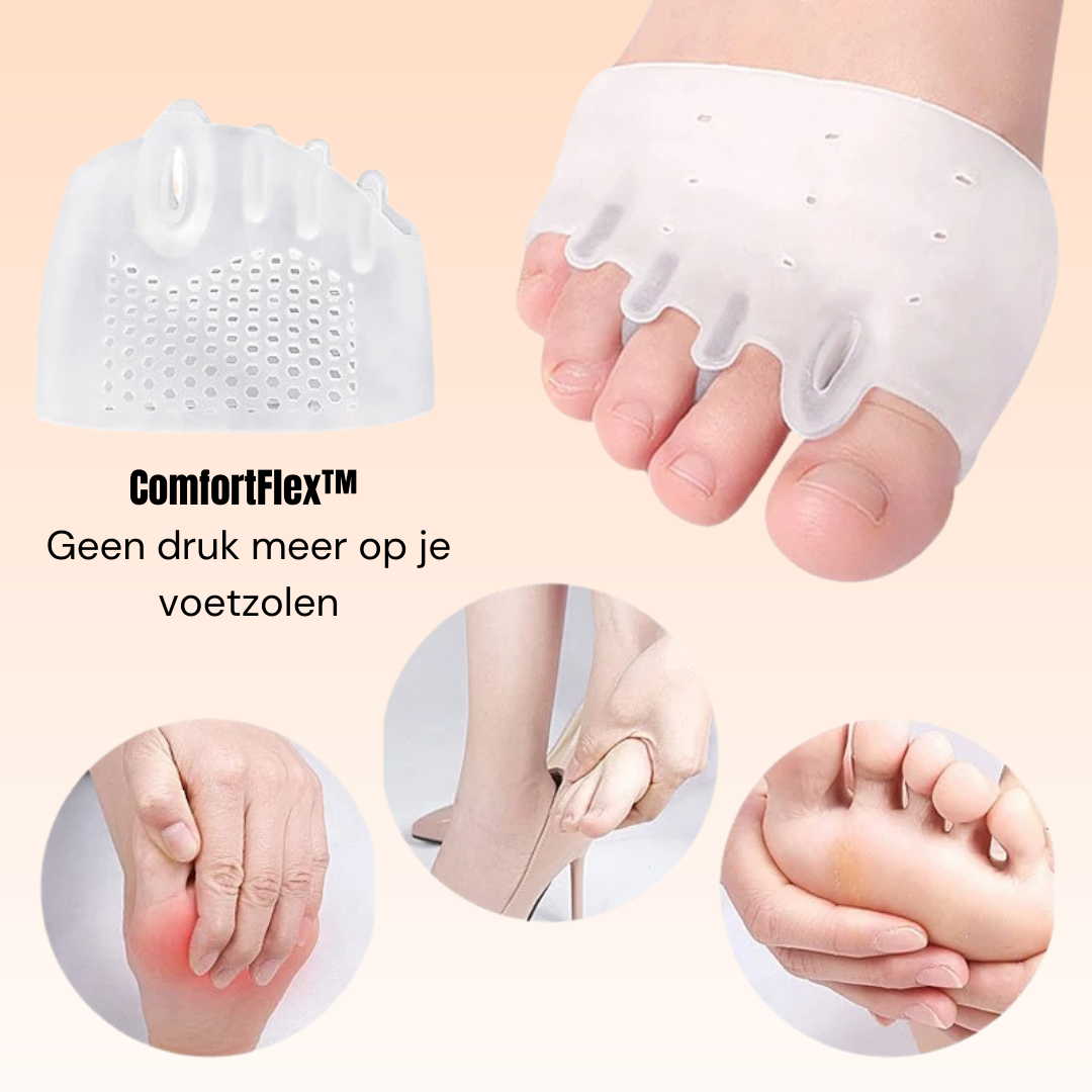 ComfortFlex™ | De ultieme gelzolen voor pijnvrije voeten!