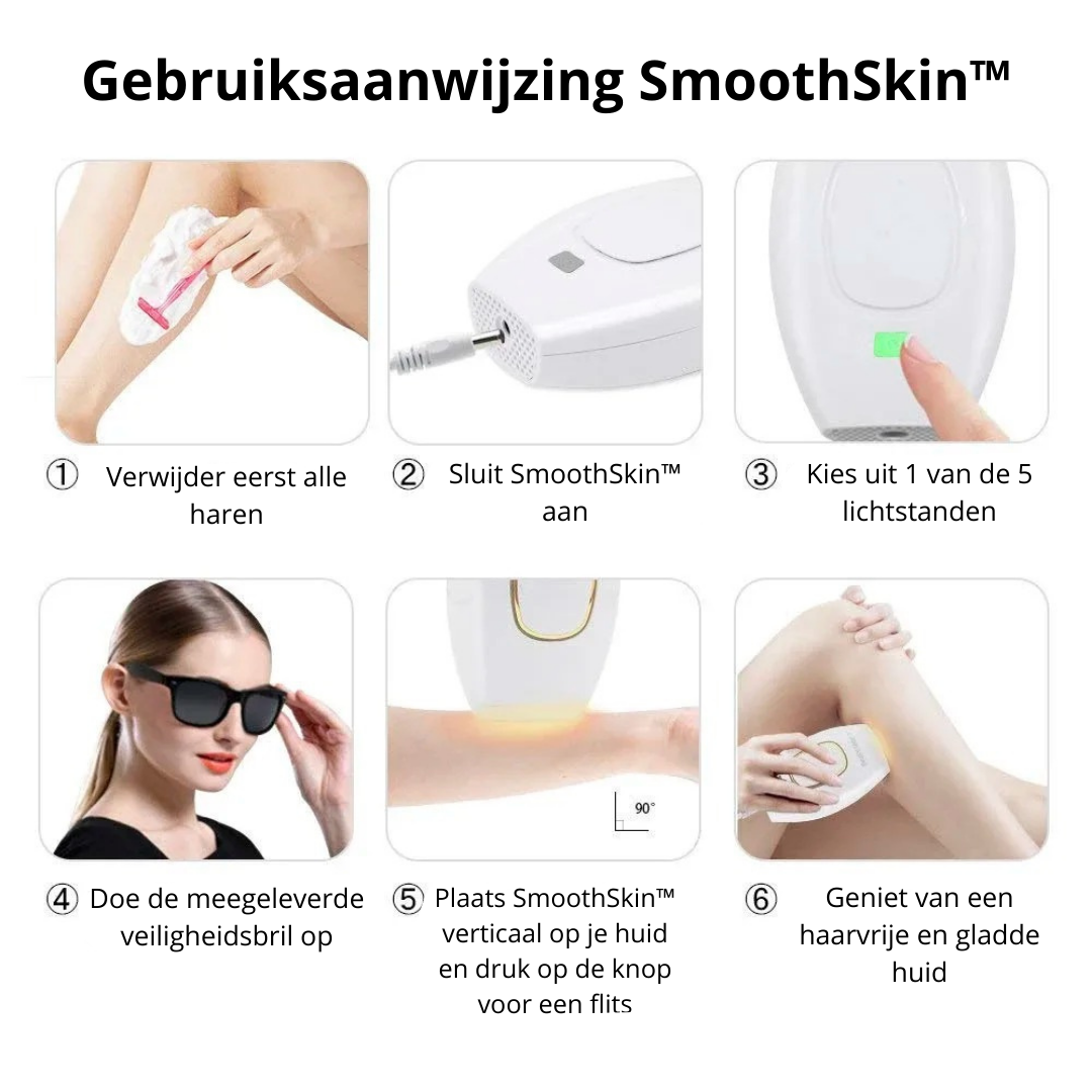 SmoothSkin™ | Kom snel van ongewenst haar af!