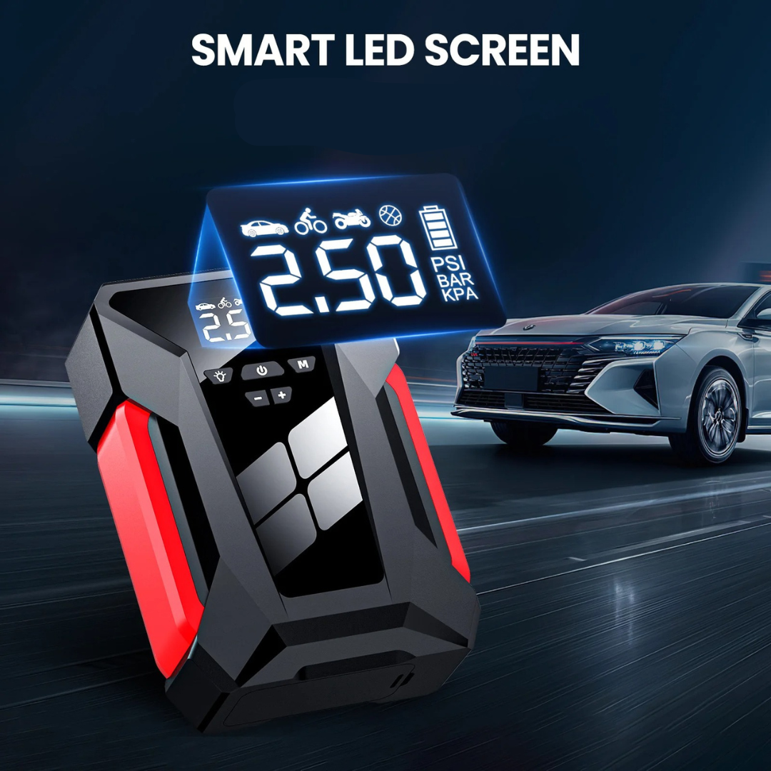 PowerBooster™ I Krachtige 4-in-1 jumpstarter voor elke noodsituatie
