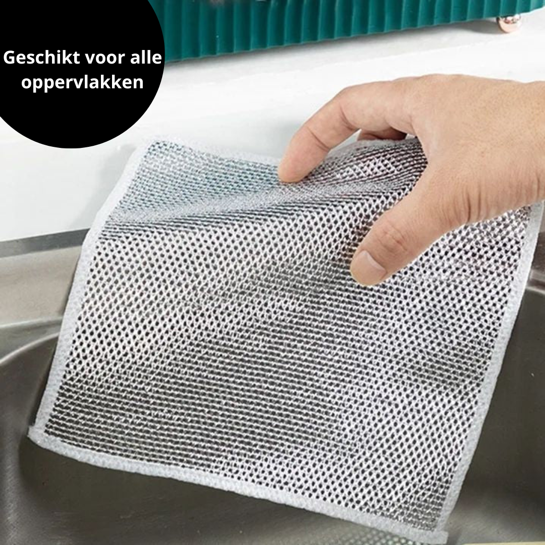 MetalShine™ l Wonderdoekjes tegen hardnekkig vuil