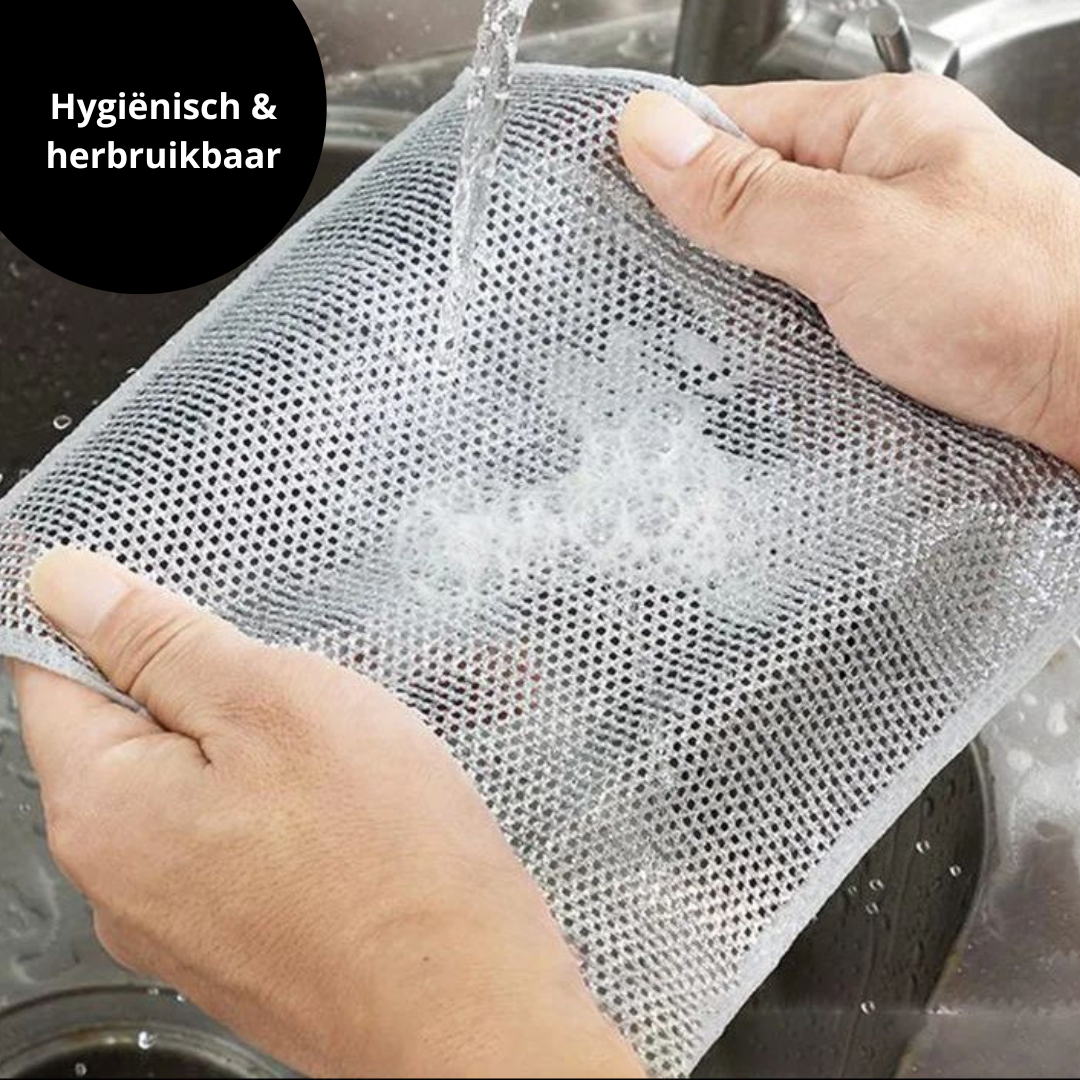 MetalShine™ l Wonderdoekjes tegen hardnekkig vuil