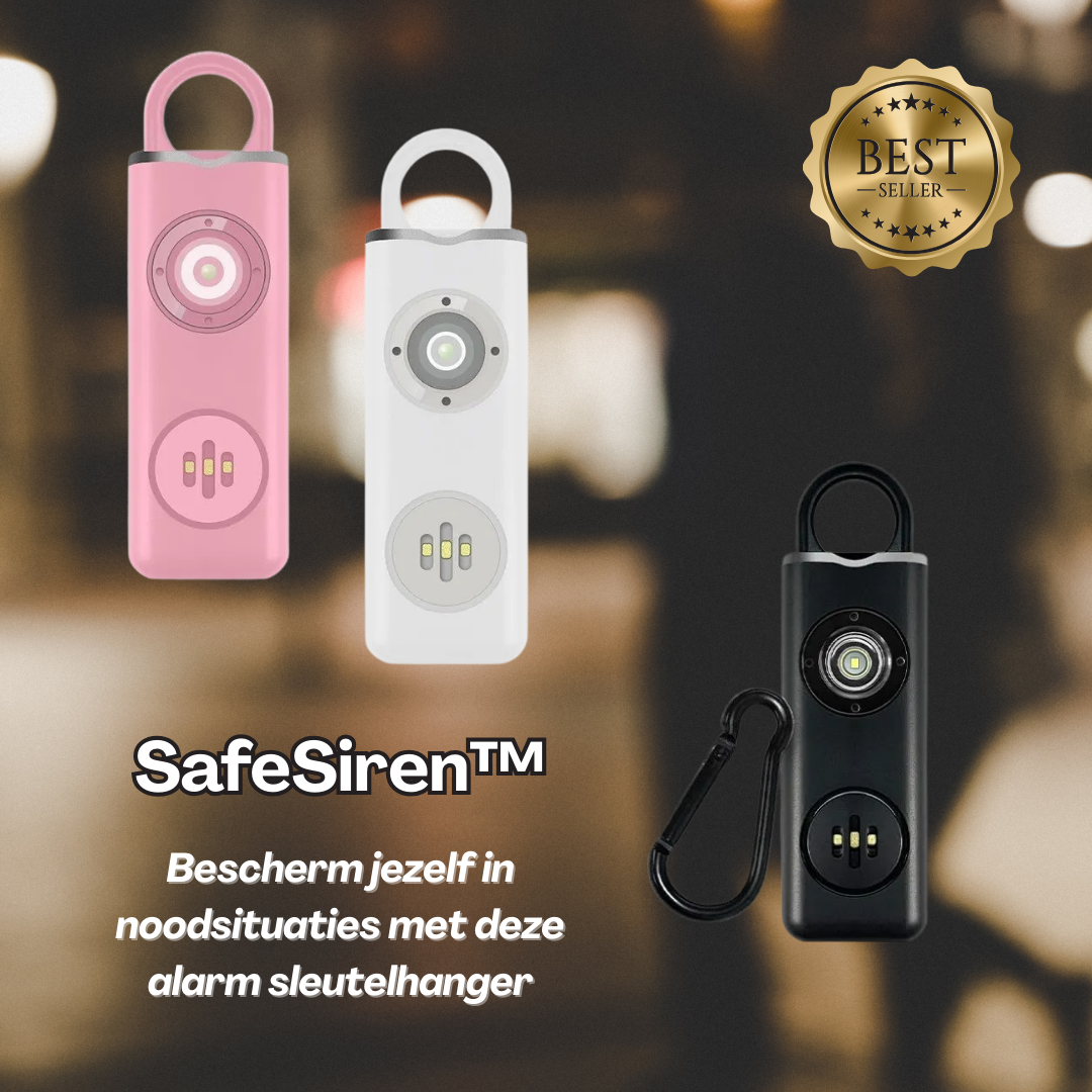 SafeSiren™ | Zorg dat jij jezelf kunt beschermen!