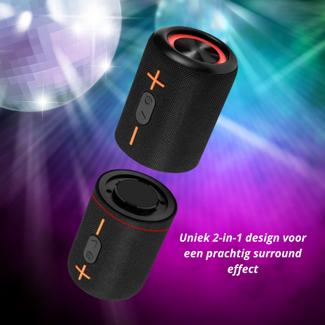 SplitBeat™ | Twee speakers. Eén krachtig geluid.