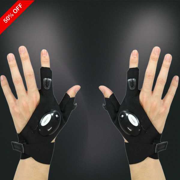 LightGloves™ | Perfect voor klussen in donkere of krappe ruimtes!